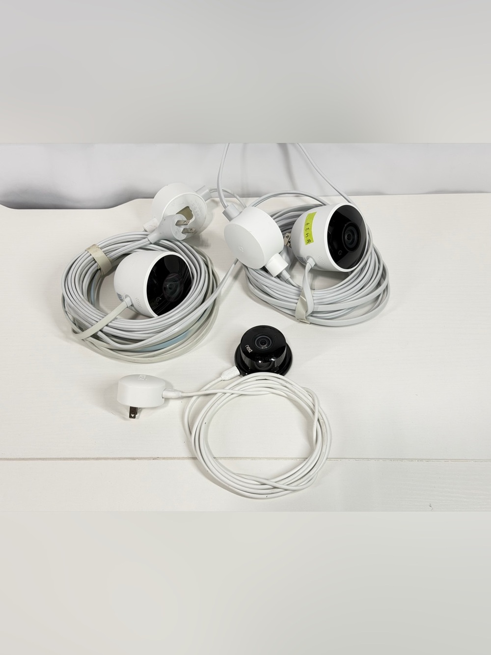 #437 Google NEST Outdoor Security Camera SET OF 3 / NO MOUNTS